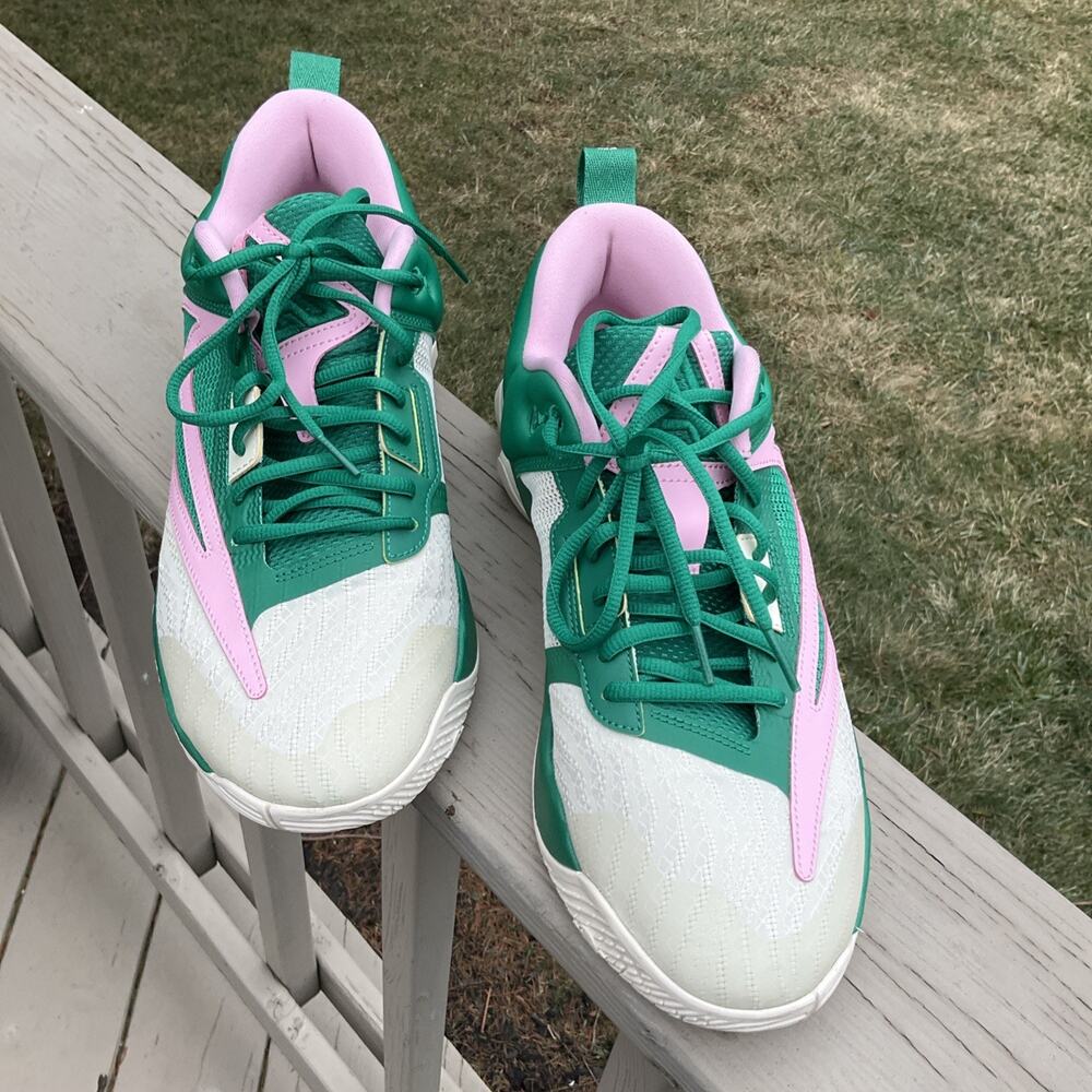 Nike Giannis Immortality 3 “5 The Hard Way” Men’s Size 10.5 green pink Shoes - Picture 4 of 16